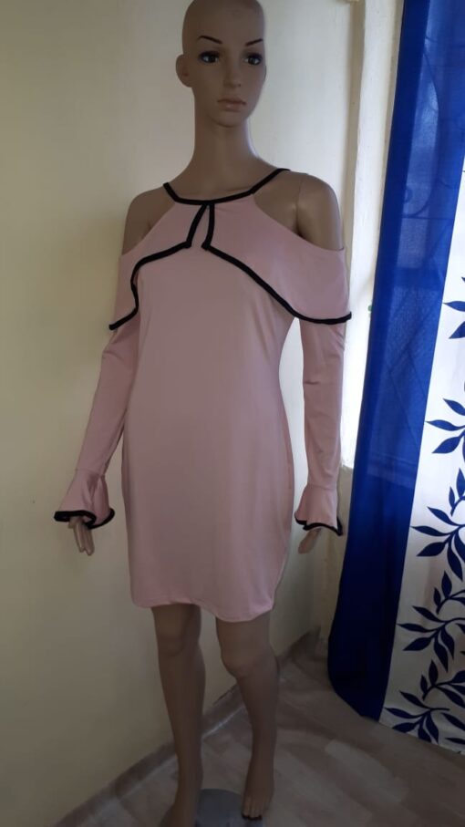 Pink Summer Dress Party Wear 1