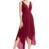 xxl b164 maroon dress babiva fashion original imag4794yhjnftpa